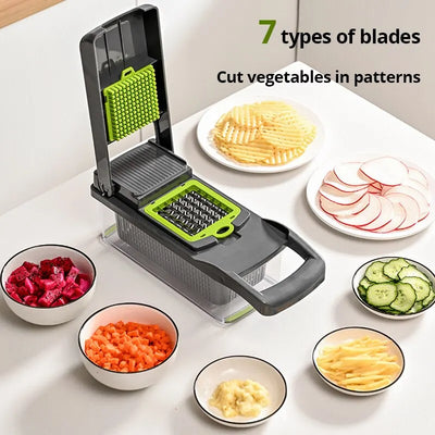 Multifunctional Vegetable Slicer Cutter Shredders